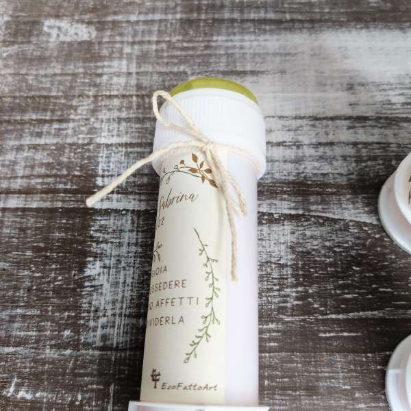 bolle di sapone segnaposto ecofattoart